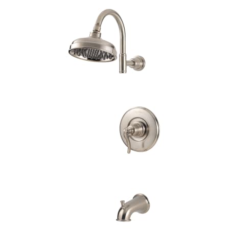 A large image of the Pfister 808-YP0 Brushed Nickel