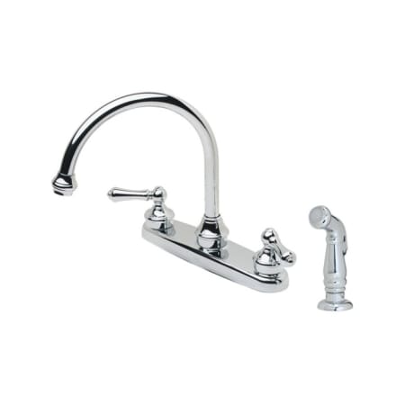 A large image of the Pfister LF-8H6-85S Polished Chrome
