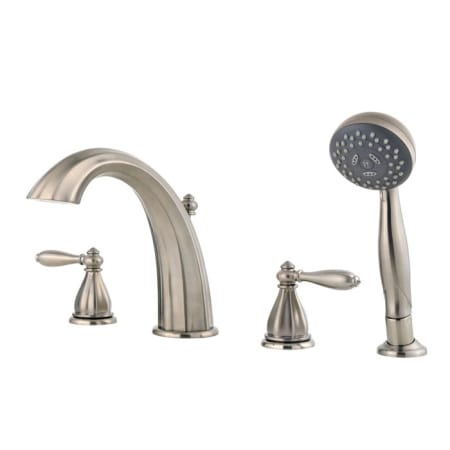 A large image of the Pfister RT6-4RP Brushed Nickel