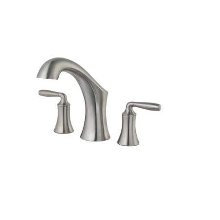 A large image of the Pfister RT6-5TR Brushed Nickel