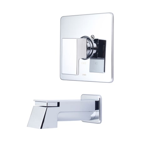 A large image of the Pioneer Faucets T-4MO200 Polished Chrome