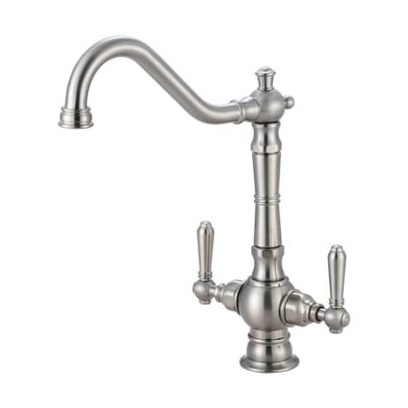 A large image of the Pioneer Faucets 2AM400 Brushed Nickel