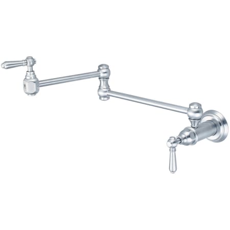 A large image of the Pioneer Faucets 2AM600 Stainless Steel