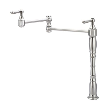 A large image of the Pioneer Faucets 2AM700 Brushed Nickel