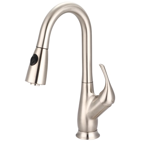 A large image of the Pioneer Faucets 2LG250 Brushed Nickel