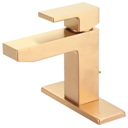 A large image of the Pioneer Faucets 3MO160-WD PVD Brushed Gold
