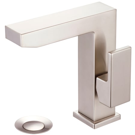 A large image of the Pioneer Faucets 3MO180 Brushed Nickel