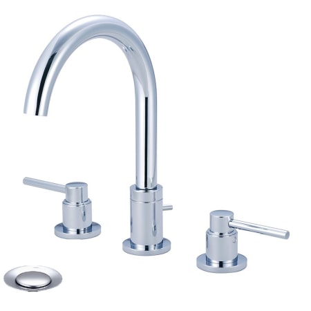 A large image of the Pioneer Faucets 3MT400 Polished Chrome