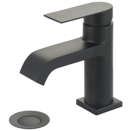 A large image of the Pioneer Faucets L-6093 Matte Black