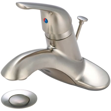 A large image of the Pioneer Faucets L-6260H Brushed Nickel
