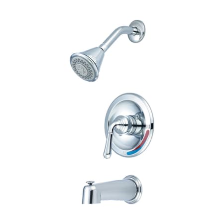 A large image of the Pioneer Faucets T-2353 Polished Chrome