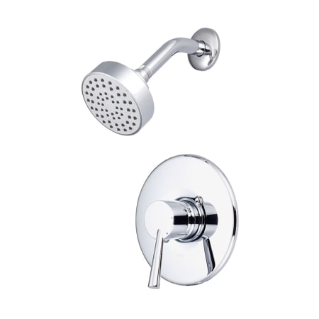 A large image of the Pioneer Faucets T-2372 Polished Chrome