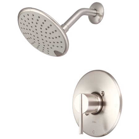 A large image of the Pioneer Faucets T-2385 Brushed Nickel