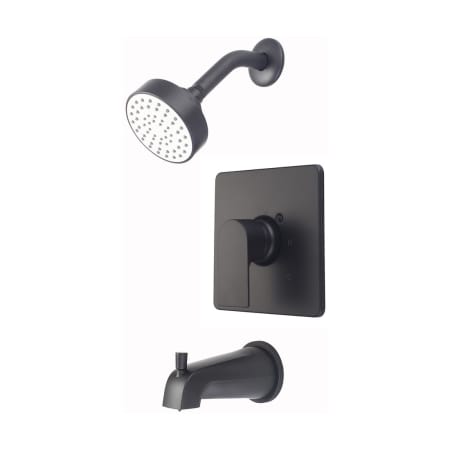 A large image of the Pioneer Faucets T-23910 Matte Black