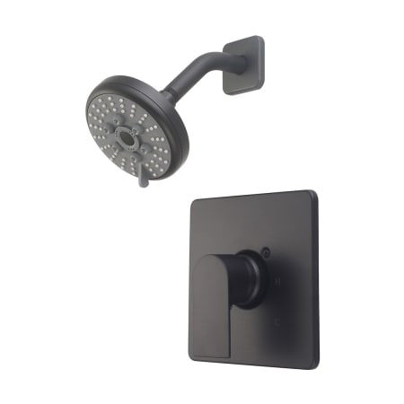 A large image of the Pioneer Faucets T-23915 Matte Black