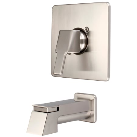 A large image of the Pioneer Faucets T-2397 Brushed Nickel