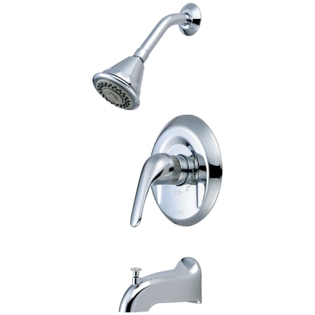 A large image of the Pioneer Faucets T-4LG100 Polished Chrome