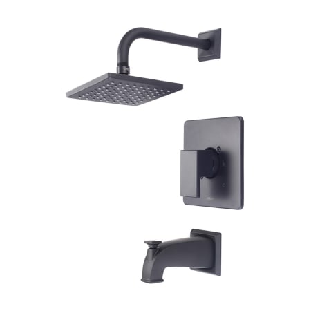 A large image of the Pioneer Faucets T-4MO100 Matte Black