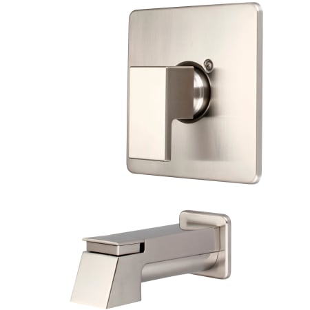 A large image of the Pioneer Faucets T-4MO200 Brushed Nickel