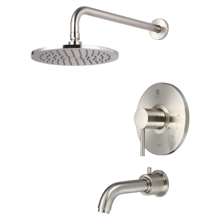 A large image of the Pioneer Faucets T-4MT115 Brushed Nickel