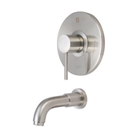 A large image of the Pioneer Faucets T-4MT200 Brushed Nickel