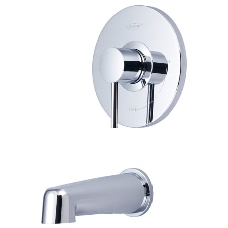 A large image of the Pioneer Faucets T-4MT201 Brushed Nickel