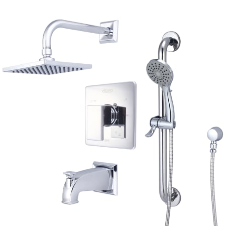 A large image of the Pioneer Faucets TD-4MO100-ADA Polished Chrome