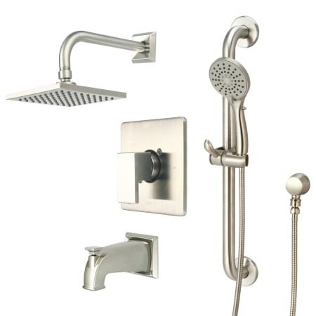 A large image of the Pioneer Faucets TD-4MO100-ADA PVD Brushed Nickel