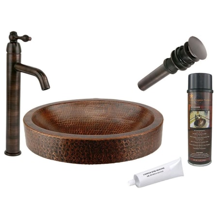 A large image of the Premier Copper Products BSP1_VO17SKDB Oil Rubbed Bronze