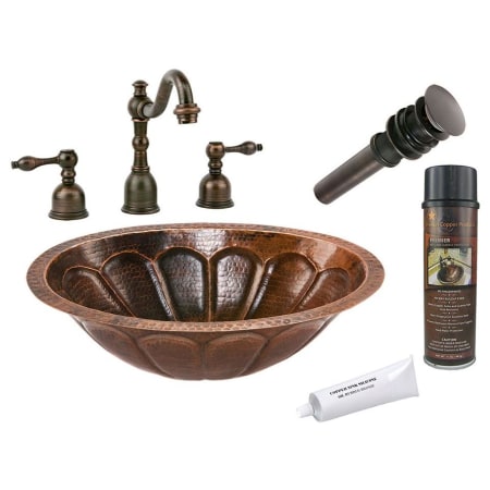 A large image of the Premier Copper Products BSP2_LO19FSBDB Oil Rubbed Bronze