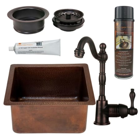 A large image of the Premier Copper Products BSP4_BREC16DB-G Oil Rubbed Bronze