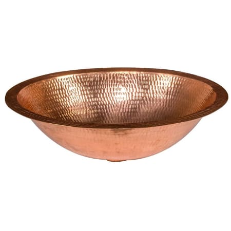 A large image of the Premier Copper Products LO17F Polished Copper