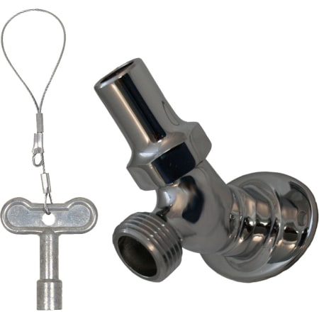 Prier Products C 235cp 50 Polished Chrome 1 2 Fpt Key Operated