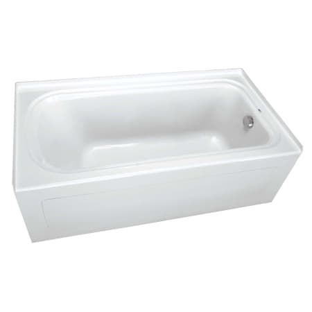 PROFLO PFS7236LSKWH White 72" x 36" Alcove Soaking Bath ...