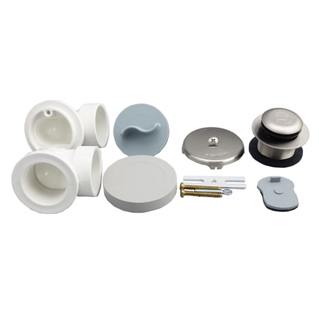 A large image of the PROFLO PFWO351 Brushed Nickel