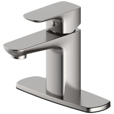 A large image of the PROFLO PFWSCM1M115 Brushed Nickel