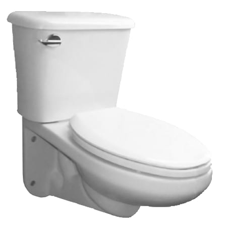 two piece wall mounted toilet