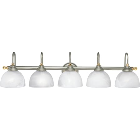 A large image of the Progress Lighting P3261 Pearl Nickel/Polished Brass