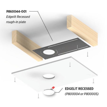 A large image of the Progress Lighting P800005-30 Progress Edgelit Recessed Accessories 2