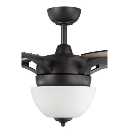A large image of the Progress Lighting Olson 52 Product Side View