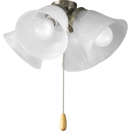 A large image of the Progress Lighting P2643-WB Brushed Nickel