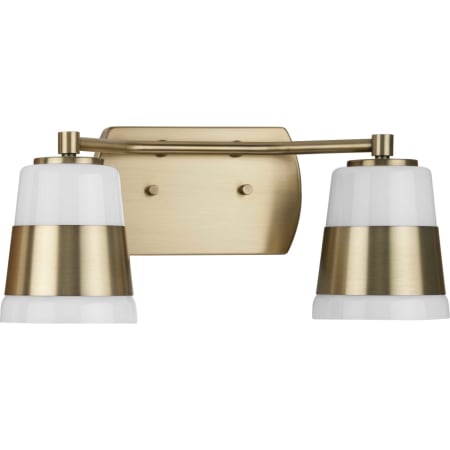 A large image of the Progress Lighting P300443 Vintage Brass