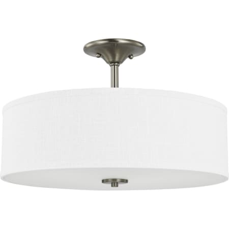 A large image of the Progress Lighting P350167 Brushed Nickel