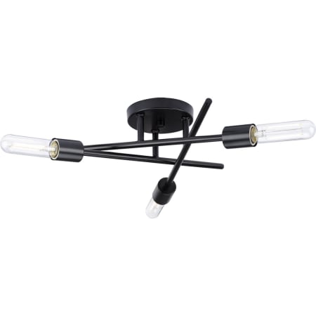 A large image of the Progress Lighting P350225 Matte Black