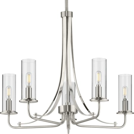 A large image of the Progress Lighting P400209 Brushed Nickel