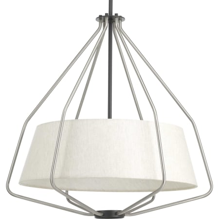 A large image of the Progress Lighting P500117 Brushed Nickel