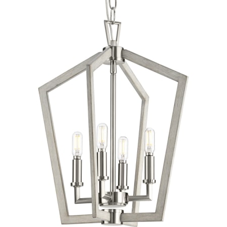 A large image of the Progress Lighting P500377 Brushed Nickel