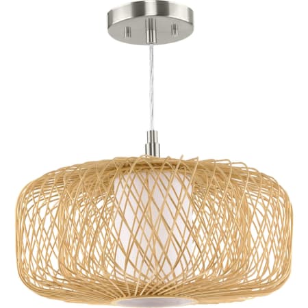 A large image of the Progress Lighting P500396 Natural Rattan