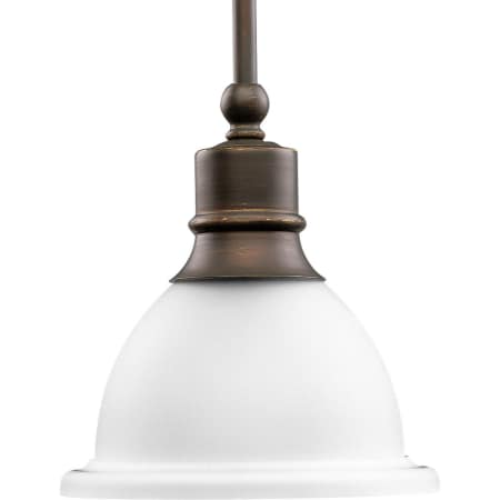 Progress Lighting P507812 Satin Brass Madison 8 Wide Pendant A Large Image Of The Progress Lighting P5078 Antique Bronze
