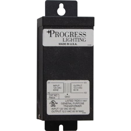 A large image of the Progress Lighting P8604 Black